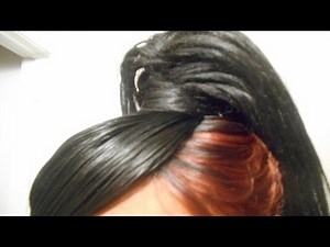 27 Piece Quick Weave with Ponytail Tutorial