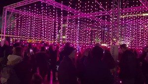 The amazing light show has now now been switched on st the square Bristol millennium square by at Bristol on all over Xmas x | Whats on Bristol