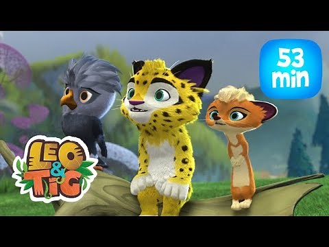 Leo & Tig - O despertar do dragão e mais episódios completos | Desenho infantil 🐯🦁