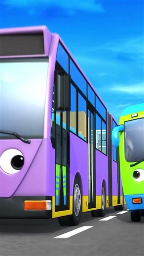 Bus Colours Counting Song 🚌 Long Bus, Short Bus Fun! #LearnColors #KidsSongs