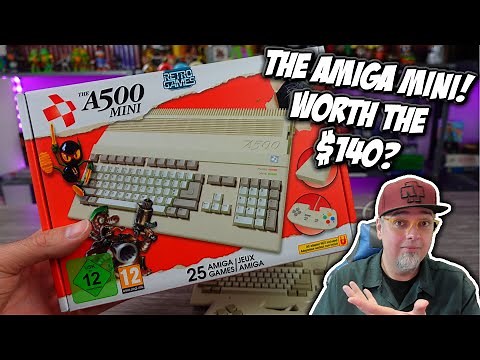 The Amiga A500 Mini Retro Console Is Here! Worth The Hefty Price Tag? First Impressions!