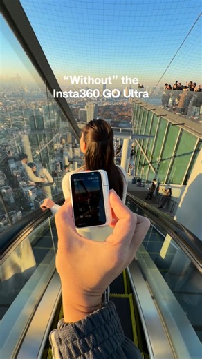 Ashley Ting 诗莉 🌷 on Instagram: "Our POV 🤍 Insta360 GO Ultra makes filming effortlessly easy ✨ • 53g lightweight & ultra small (introvert-friendly 🤭) • Hands-free POV • 180-minute extended run-time • Magnetic mount anywhere Definitely my new favourite travel vlog camera 🫶🏻 @insta360 @insta360mysg"