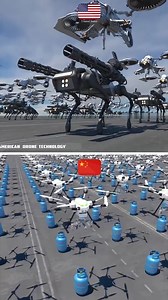 6M views · 100K reactions | us vs china military drone technology - Epic C4D Animation! #MilitaryTech #animation #drone | Op Saiful Gaming FB | Facebook