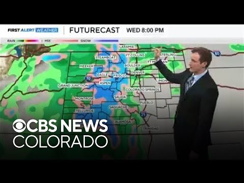 Rain and snow possible in Colorado this coming week