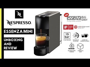 Nespresso Coffee Maker | Nespresso Essenza Mini | Unboxing and Review