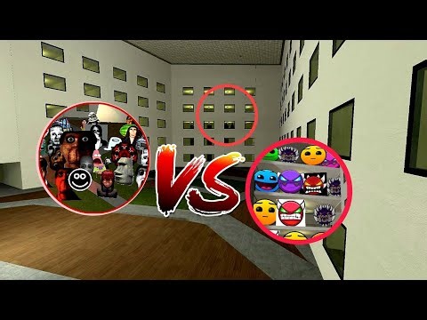 Unlimited Nextbots Vs All Lobotomy Dash In Liminal Gmod #FyroGaming #gmod