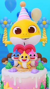 182K views · 2.1K reactions | Would you like to celebrate Baby Shark's birthday together?拾 #HappyBirthDay #BabyShark | Baby Shark | Facebook