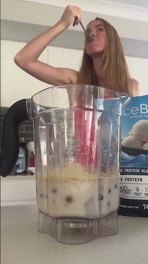 Healthy Morning Smoothie Recipe 🍌🫐