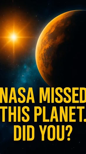 NASA MISSED THIS PLANET. DID YOU?