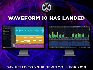 Tracktion Software releases Waveform 10.1