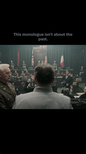 Filmbox on Instagram: "A WWII psychiatrist evaluates Nazi leaders before the Nuremberg trials, growing increasingly obsessed with understanding evil as he forms a disturbing bond with Hermann Göring. The evil wasn’t in insanity. It was in ethics. That’s what gives weight to the film’s final warning in this scene. Kelley learned that monsters rarely announce themselves as such. They speak clearly. They sound reasonable. They wrap cruelty in logic and call it necessity. History doesn’t repeat thro