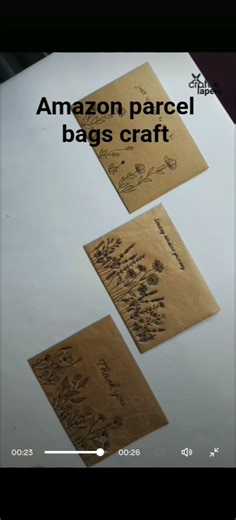 Amazon parcel bags use||Best out of waste||Aesthetic Envelope craft #ecobox #envelope #letter