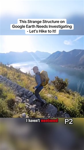 998K views · 18K reactions | I spotted an unusual structure in the middle of nowhere on Google Earth, so I set off on a hike to see it for myself—what I found was incredible! ️ #adventuretime #hikingexploration #lostplaces #googleearthfinds #offthebeatenpath | Josh the Intern | Facebook