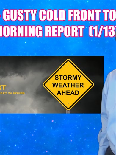1/13/2026 Hutch's Weather Forecast - Tuesday Slick Start Into Major Storm ⚠️This Video: Hey everybody... GOOD MORNING! Meteorologist Hutch Johnson brings the latest weather update today, detailing a slick start to your Tuesday with gusty cold fronts. This weather report also covers the hour-by-hour local forecast for today, including potential snow accumulation from the