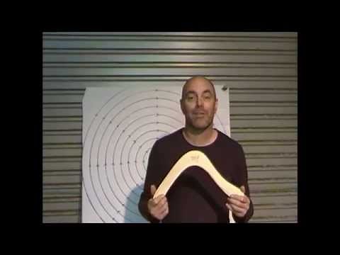 Techniques for Boomerang Design, Part 1: Centre of gravity and rotation.