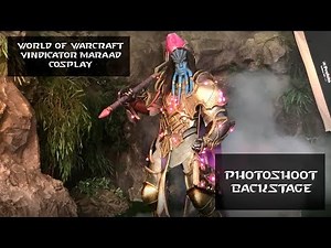 World of Warcraft - Vindicator Maraad [photoshoot backstage]