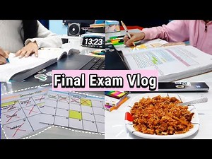 FINAL EXAM WEEK VLOG📝 |📚💻 Preparation for exams of Maths and Science! Ft.New Year 2021🎉