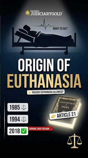 What is Euthanasia? 😨 Right to Die with Dignity? Euthanasia Harish Rana Case Explained 👇