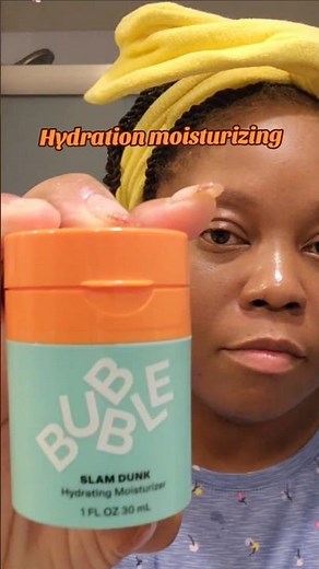Bubble Hydration Moisturizer review 👇🏽 #BubbleSkincare #Moisturizer #skincare
