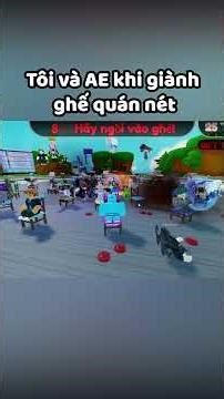A picture of me and my friends playing at an internet cafe #roblox #robloxshort #robloxgame