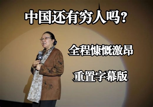 戴锦华:有钱是因为努力?这是被建立的想法🤮！戴先生最广为流传的讲座之一！犀利剖析当今社会！北京大学《历史与人民的记忆》重制字幕