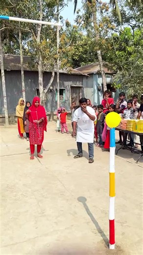 Perfect Aim or Miss?Village Girls Take on the Hanging Arrow Balloon Burst Challenge with Confidence! Village Girls Show Incredible Focus and Skill in Hanging Arrow Balloon Burst Challenge ! Competition to Burst Balloon by Hanging Arrow with Perfectly Aimed.Watch Till the End. Welcome to Man vs Village We’re all about bringing you constant fun, exciting vibes, and epic moments. So keep watching our videos for an adventure full of excitement and delightful surprises. Game Challenge #Game #Challeng
