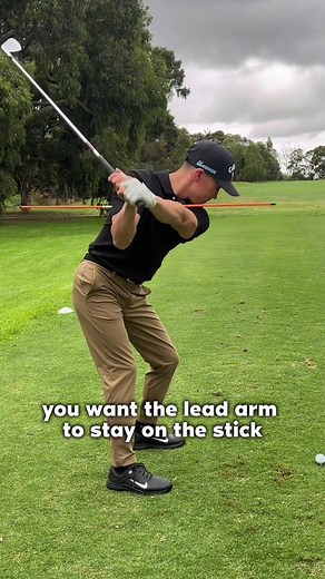 Fix Your Over the Top Swing with this Alignment Stick Drill