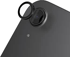 RhinoShield Camera Lens Protector Compatible with iPad 10 / A16 / mini 6 / A17 Pro/Air M2 / M3 / Pro 1/3-12.9 inch | Impact Protection - Scratch and Fingerprint Resistant - Space Gray