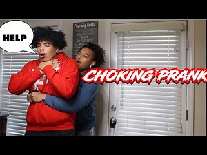 Choking On Food Prank On My Brother *I can't believe his reaction*