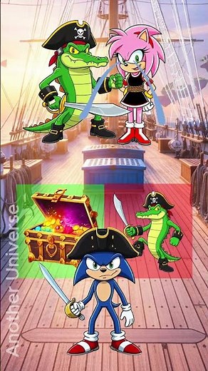 Sonic vs. Vector: Amy Rose Has Been Kidnapped! Can Sonic Save Her in Time?