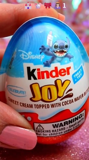 ASMR UNBOXING Disney Chocolate Egg Review ❤️#shorts #asmr #disney #chocolate #egg #trending #viral
