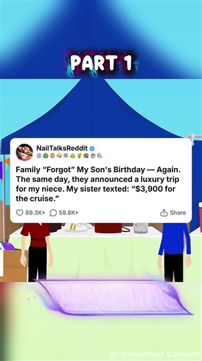 Family “Forgot” My Son's Birthday — Again. The same day, they announced a luxury trip for my niece. My sister texted: “$3,900 for the cruise.”