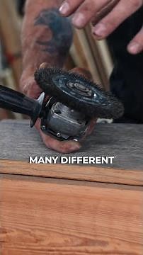 Talkin’ Texture: Wire Brushing Reclaimed Wood