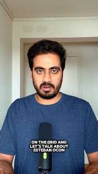 It is Day 8 of getting to know F1 drivers on the grid and let us talk about Esteban Ocon 🇫🇷