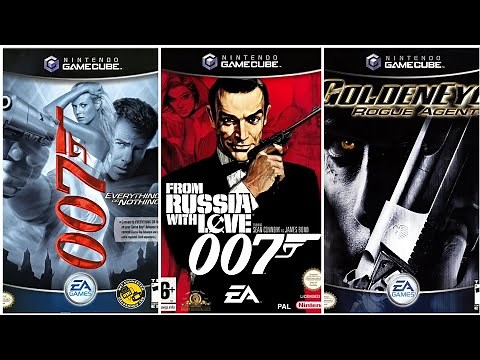 TOP 5 BEST JAMES BOND 007 GAMES FOR GAMECUBE[ NINTENDO GAMECUBE]