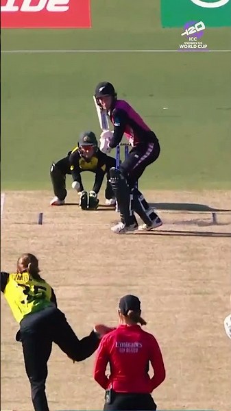Watch out for the guile and flight from Georgia Wareham at the #T20WorldCup 😍