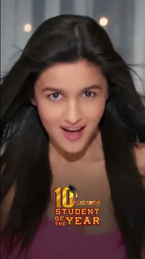 Shanaya's Entry | 10 Years of Student Of The Year | #DharmaShorts | #YoutubeShorts