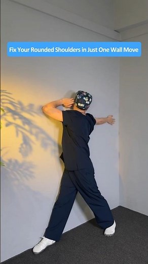 Daily Shoulder Reset Routine Using Wall Lunge and Controlled Shoulder Rotation Movements