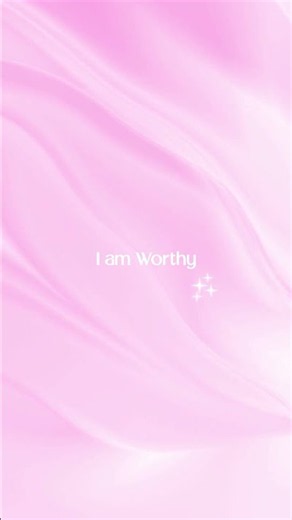 I Am Worthy | Daily Affirmation for Self-Worth & Confidence 🌸