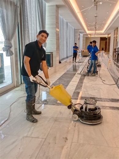 Marble Floor Grinding & Polishing at Sofitel Riyadh | Professional Marble Restoration in KSA #Marblepolish #Singlediscmachine #sofitelhotel #saudiarabia🇸🇦