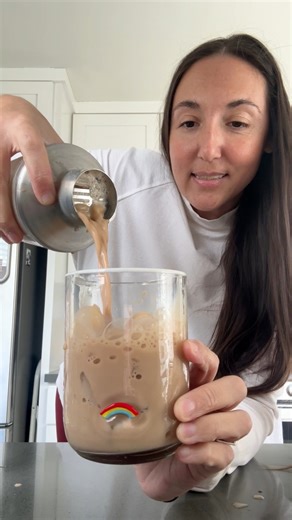 Brown Sugar Syrup is a must make if you enjoy coffee and tea at home! Today I made a batch and used it in an afternoon shaken chai 😋 Brown Sugar Syrup is simple to make you whisk together 1 cup dark brown sugar with 1 cup water and simmer on the stove for ten minutes. Let it cool and store in your refrigerator for up to two weeks. Add it to your hot or iced coffee and teas! #brownsugar #easyrecipe | Jacqui Saldaña