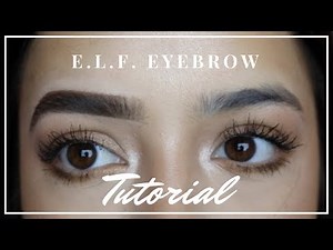 E.L.F. Cosmetics Eyebrow Tutorial