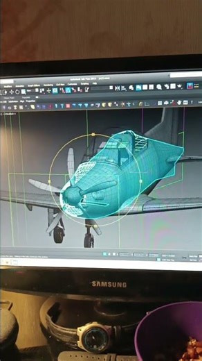 plane in 3d max 2016 #3d