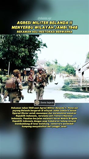 Operasi Ekster 1948 di Jambi, Agresi Militer Belanda II #sejarahindonesia #tempodulu #indonesia