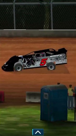Dirt trackin 2 super late model race #dirttrackracing #dirtcarracing #dirtgame