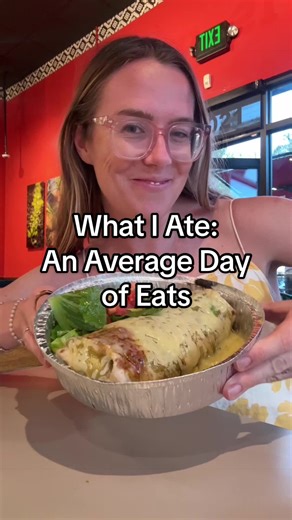 A more average day of eats (but still tasty!) #wieiad #whatieatinaday #fulldayofeats #foodie #everythingiate @Cafe Rio @Bloom Nutrition . What I ate in a day