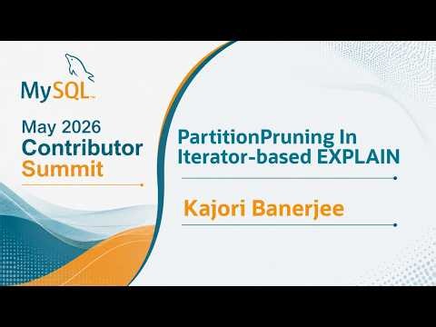 Partition Pruning Visibility in Iterator-Based EXPLAIN Output