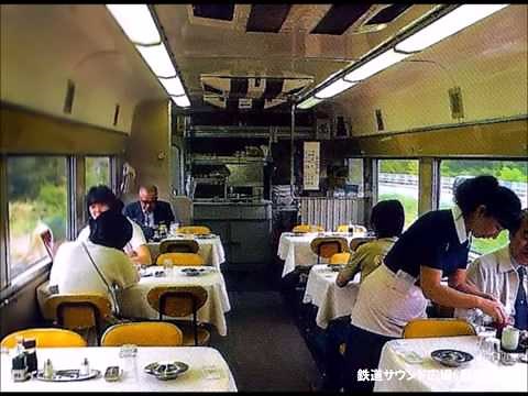 【車内放送】特急北越6号（485系 食堂車・車内販売放送 鉄道唱歌）