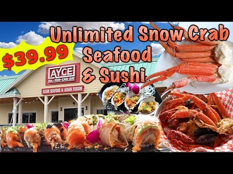 UNLIMITED SNOW CRAB, Seafood Boil and Sushi at AYCE Sushi & Asian Fusion Las Vegas