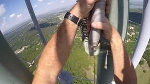 Dangerous job: Tower climbers